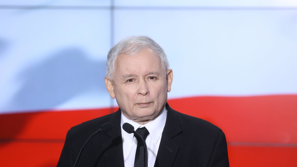 Prezes PiS Jarosław Kaczyński