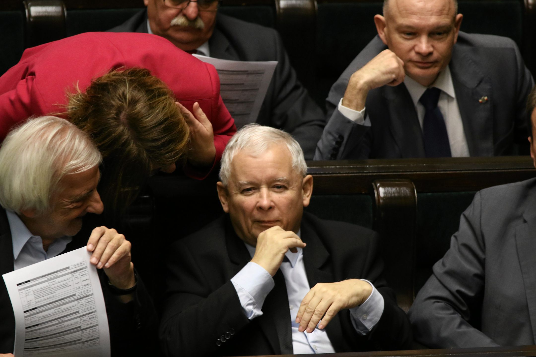Jarosław Kaczyński w Sejmie