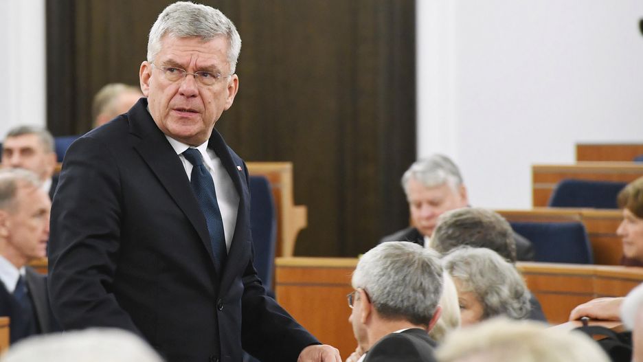 Marszałek Senatu Stanisław Karczewski