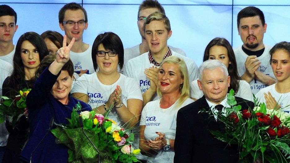 25 października 2015 Roku. Wieczór wyborczy w sztabie PiS.