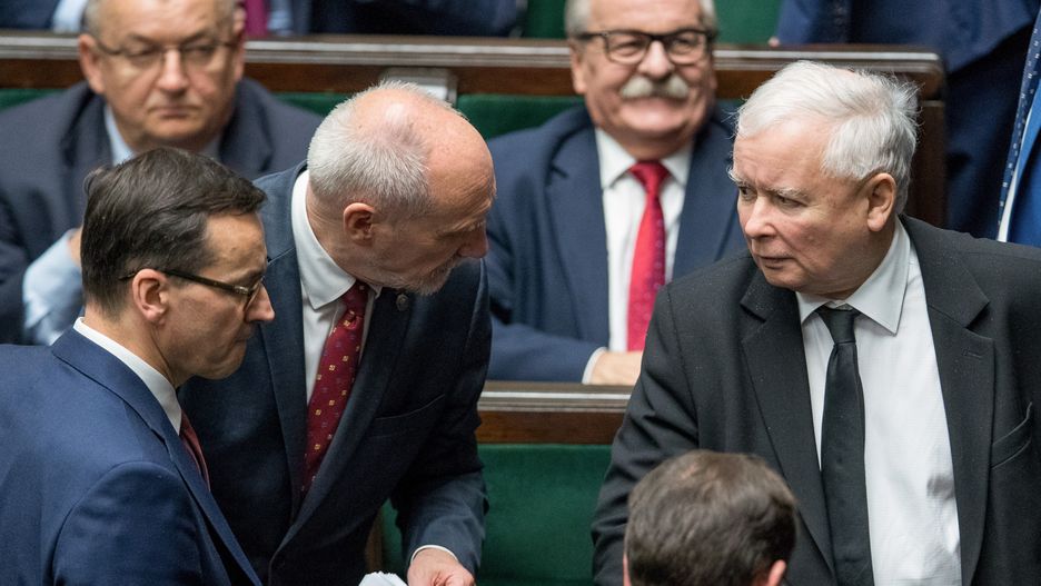 Jarosław Kaczyński w Sejmie