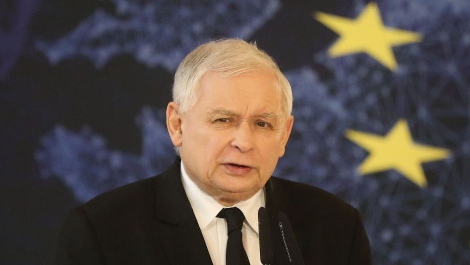 Prezes PiS, Jarosław Kaczyński.