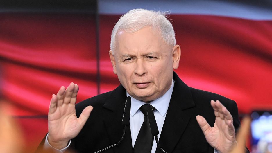 Wyniki wyborów 2019. Prezes Prawa i Sprawiedliwości Jarosław Kaczyński