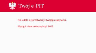 System Twój e-pit padł. Problemy z logowaniem do rządowego serwisu