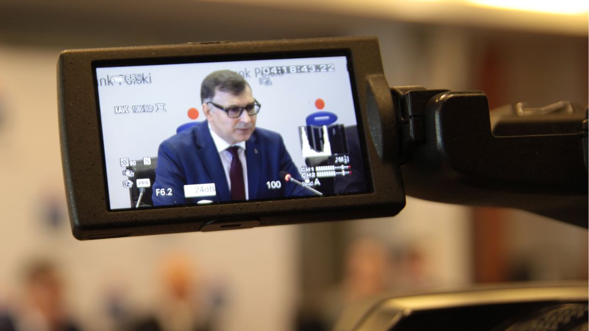 Prezes PKO BP Zbigniew Jagiełło