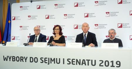 Wyniki wyborów 2019. PKW z najświeższymi informacjami