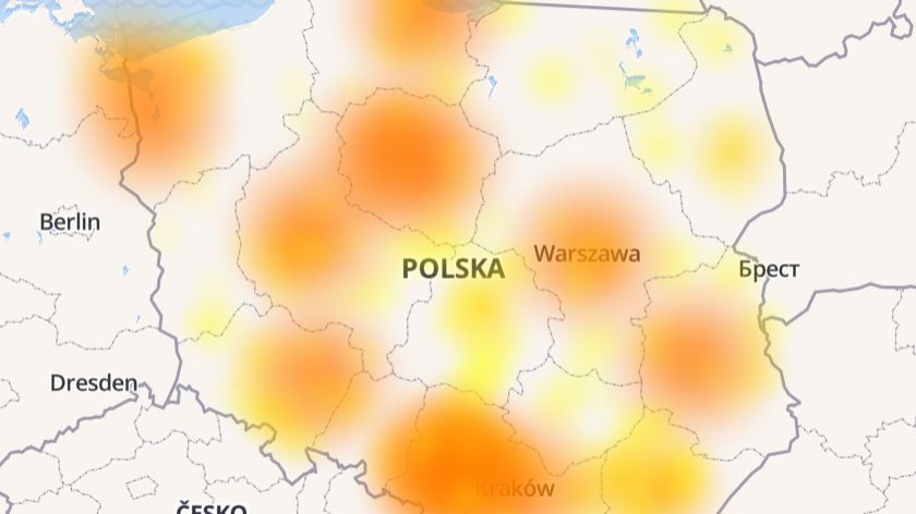 Awaria Play zauważana jest głównie w większych miastach