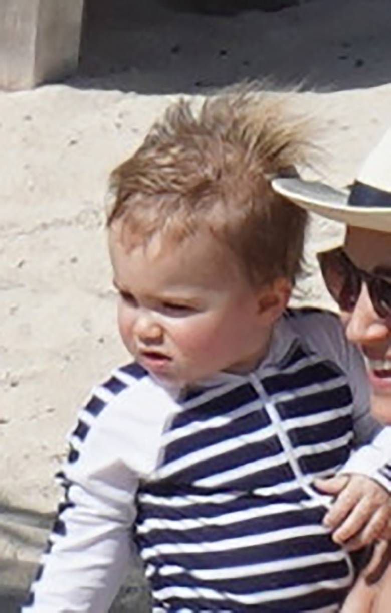 Arthur, syn Pippy Middleton na St Barts
