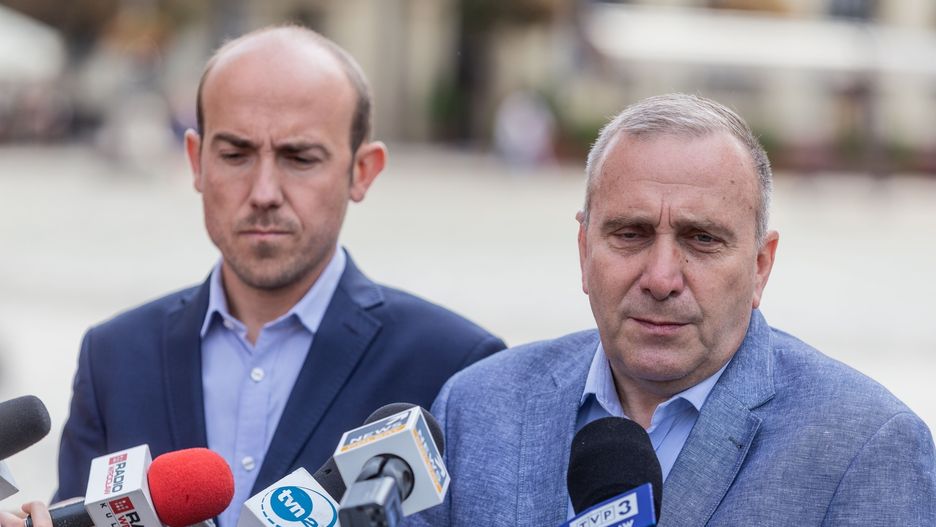 Borys Budka i Grzegorz Schetyna (PO).