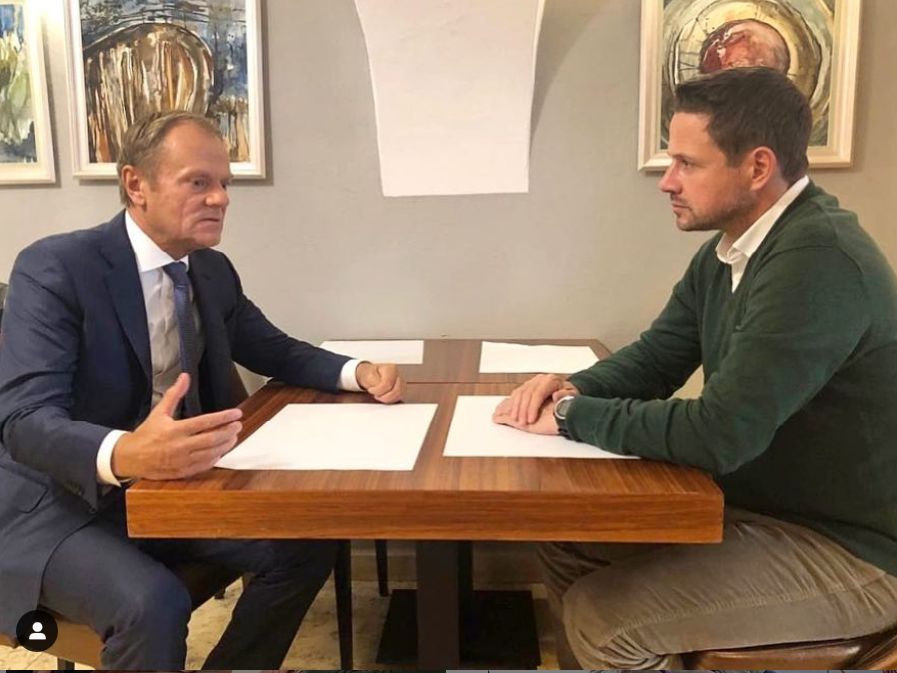Donald Tusk, Rafał Trzaskowski 