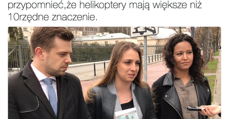 Marcin Makowski: Młodzieżówka PO przynosi prezent do MON. Efekt wyszedł raczej komicznie