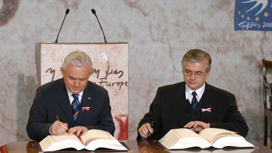 Leszek Miller i Włodzimierz Cimoszewicz