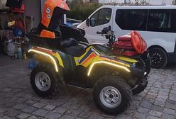 Zamaskowani sprawcy ukradli quada ratownikom WOPR z Darłowa