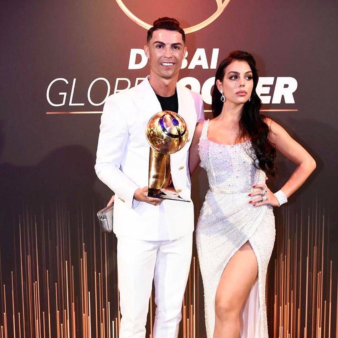 Cristiano Ronaldo i Georgina Rodriguez – Globe Soccer Awards 2019