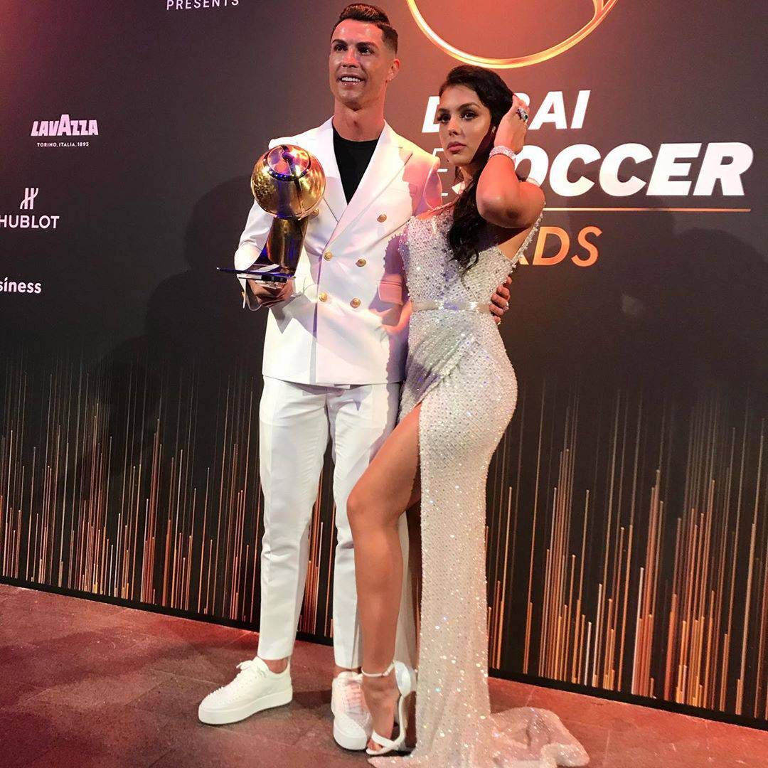 Cristiano Ronaldo i Georgina Rodriguez – Globe Soccer Awards 2019