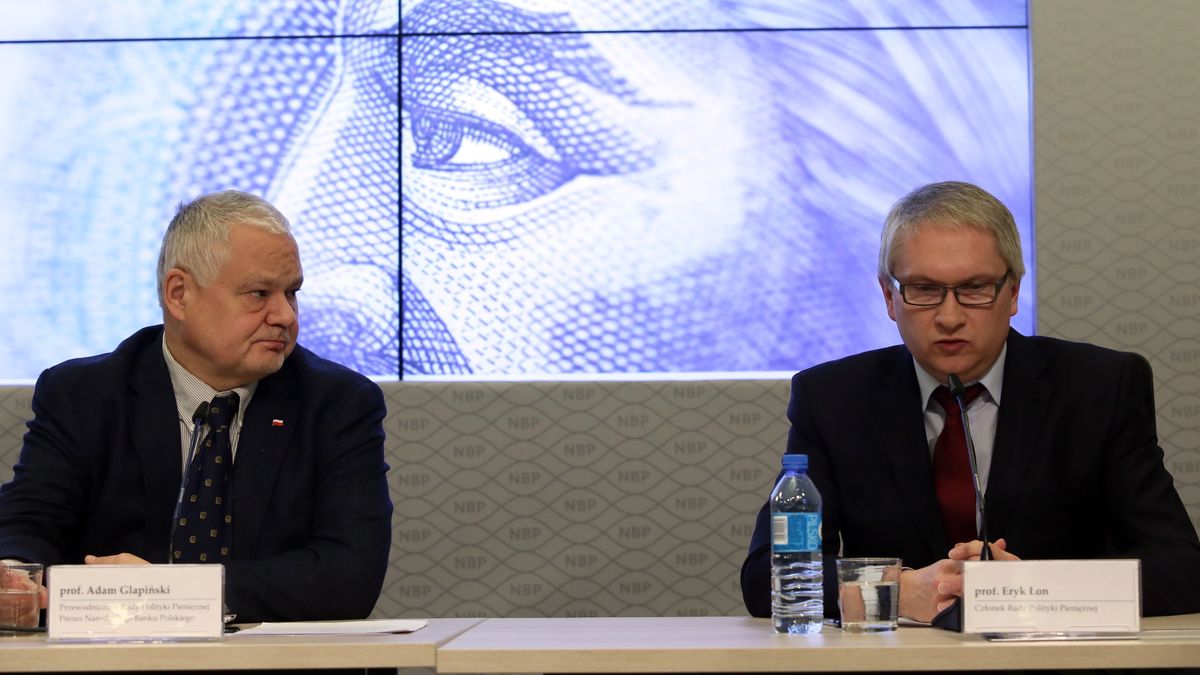 Adam Glapiński i Eryk Łon w ramach RPP decydują o stopach procentowych w Polsce.
