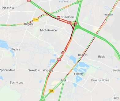 Warszawa. Dwie kolizje na trasie S8. Spore utrudnienia