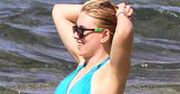 Scarlett Johansson na plaży
