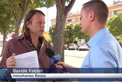 TVP rozmawiała z mieszkańcem Rimini. To były striptizer i fan Putina
