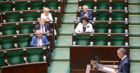 Westerplatte. Kłótnia podczas czytania projektu specustawy