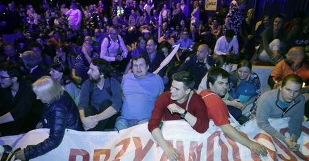Tak ludzie przed Sejmem zareagowali na wystąpienie Kaczyńskiego. Mamy nagranie
