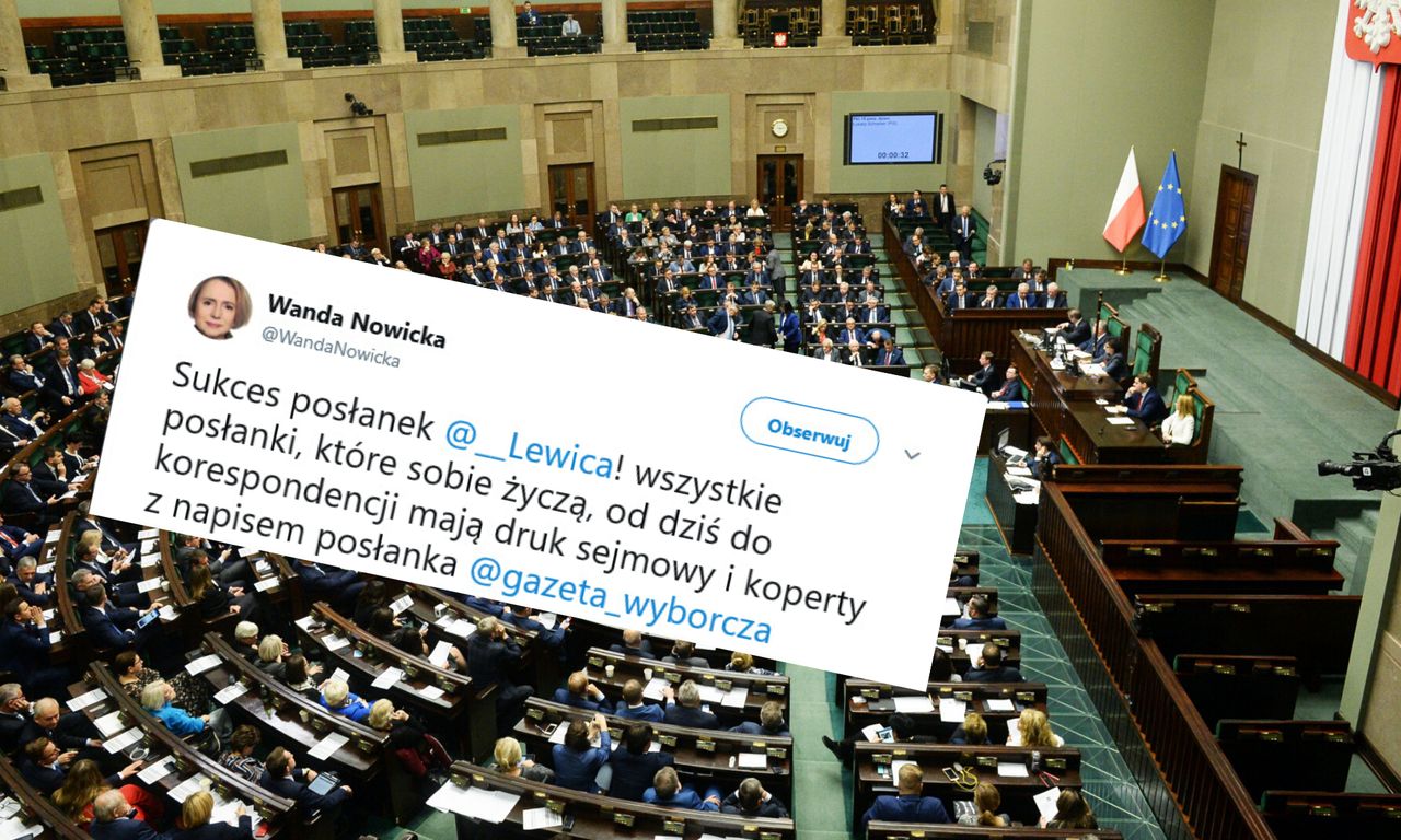 Żeńskie końcówki w Sejmie. Sukces posłanek z Lewicy