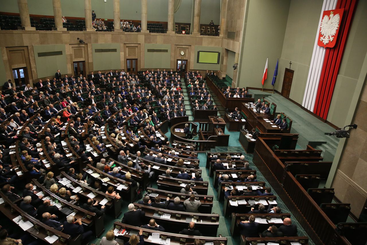 Obrady Sejmu. Głosowanie nad ustawą o Sądzie Najwyższym