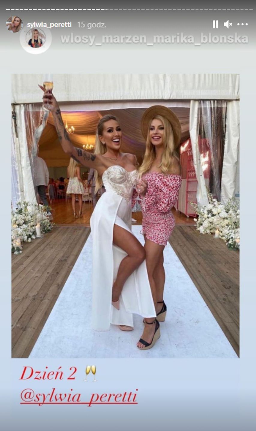 Sylwia Peretti poprawiny