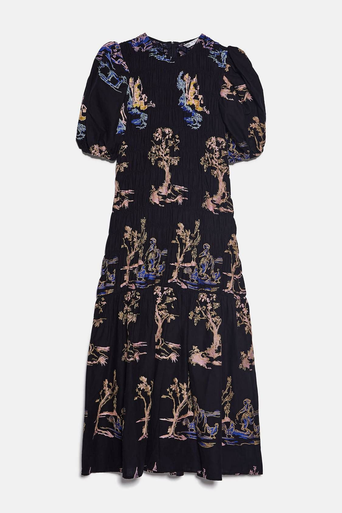 Zara – sukienka z haftem