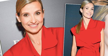 Plejada gwiazd na imprezie, ale to Joanna Koroniewska była "naj". W ognistej czerwieni nie miała konkurencji. I jeszcze te buty!