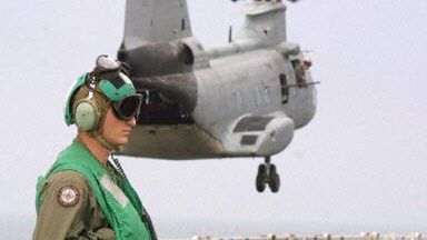 CH-46 Sea Knight (fot. AFP)