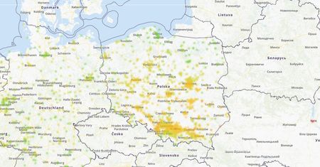 Smog i mgła nad Polską. IMGW ostrzega