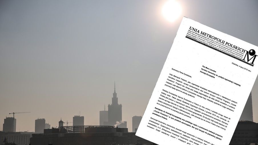 Unia Metropolii Polskich napisała list do KE. 