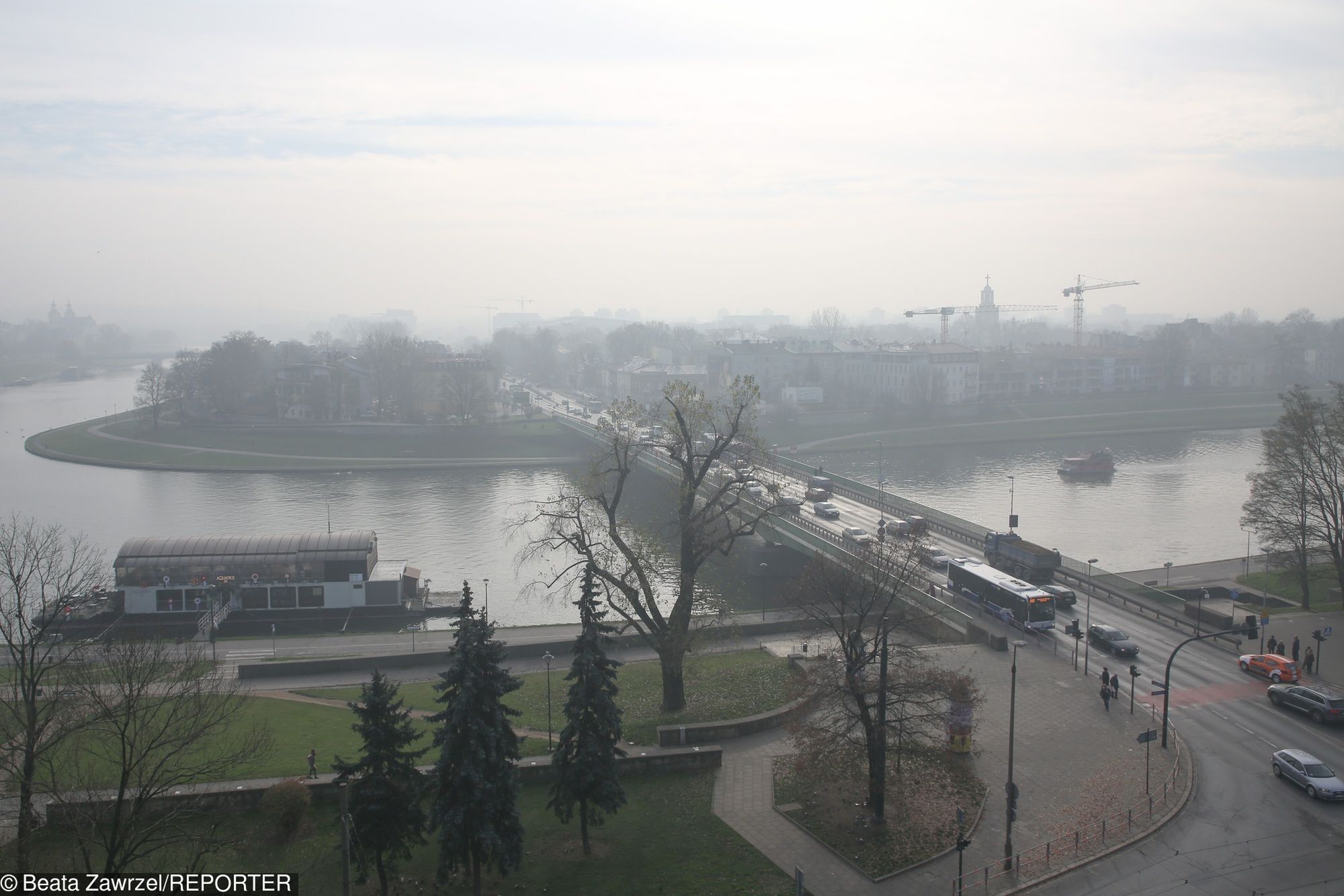 Na południu Polski smog osiągnął stany alarmowe