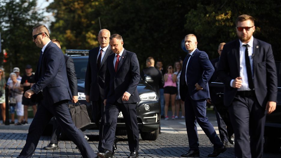 Prezydent Andrzej Duda korzysta z ochrony SOP