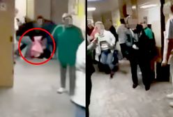 Dąbrowa Górnicza. Szokujące wideo z SOR. Kobieta mdleje, ratownik odchodzi