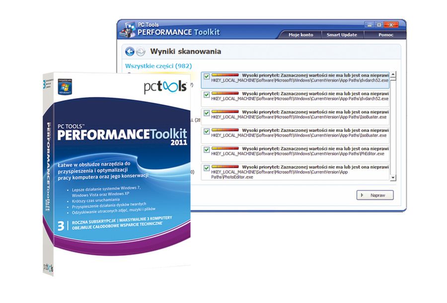 Podkręcanie Windows