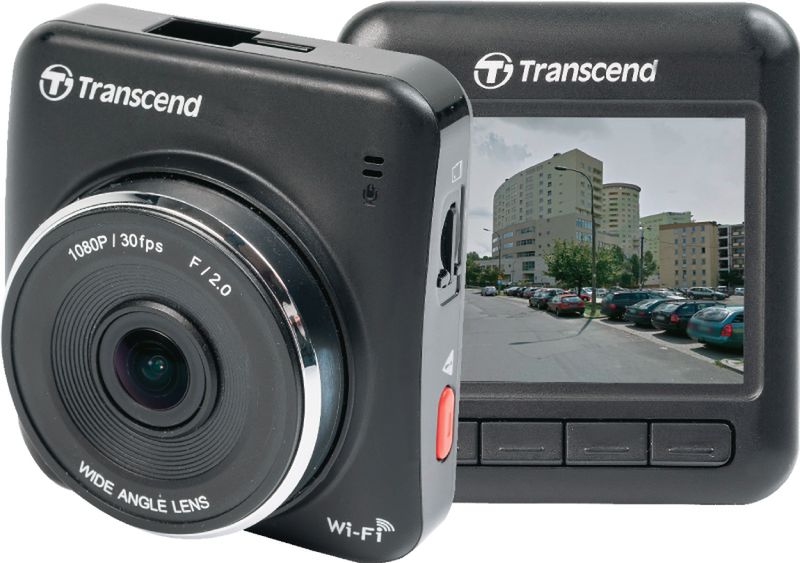 Test rejestratora Transcend DrivePro 200