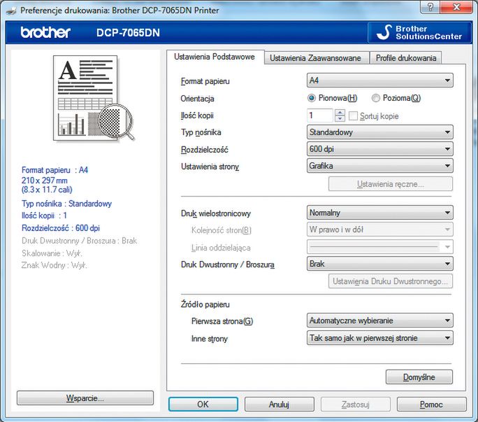 Test wielofunkcyjnych monochromatycznych urządzeń laserowych - druk, skan, kopia od ręki