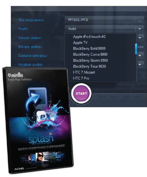 Odtwarzacz i konwerter