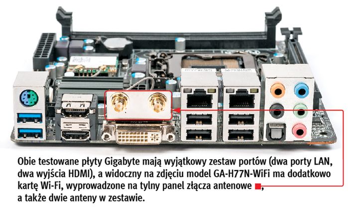 Test płyt głównych mini-ITX - małe płyty