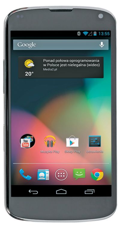 Test Google Nexus 4 - niezły średniak