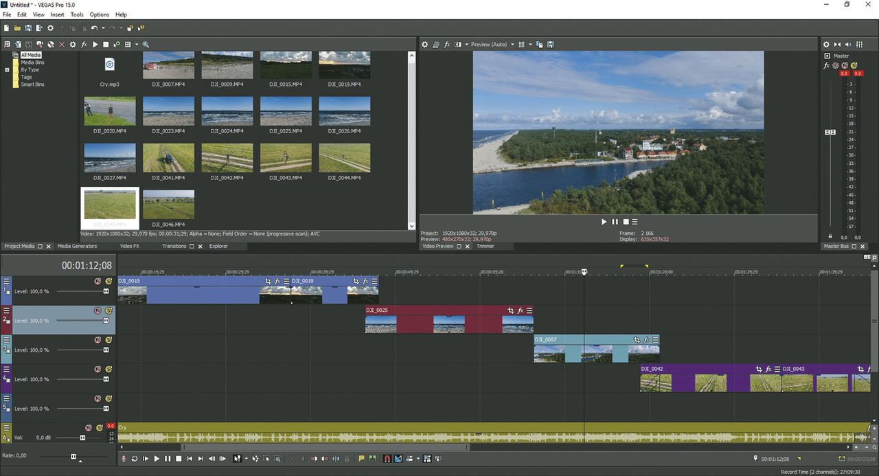 Test Magix Vegas Pro 15 Edit