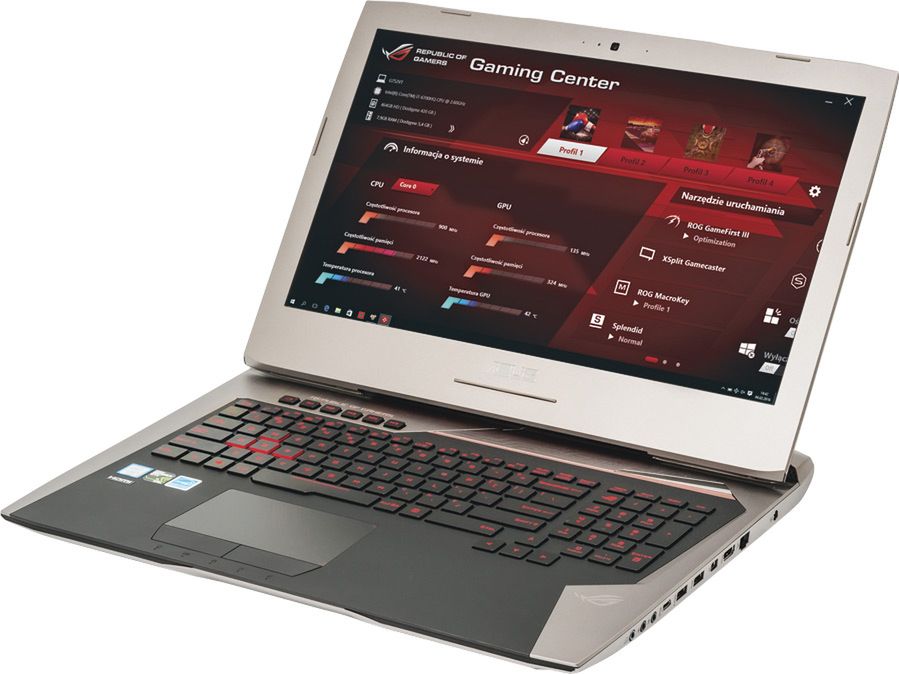 Test laptopa Asus ROG G752