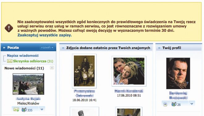 Nasza Klasa zmienia zasady