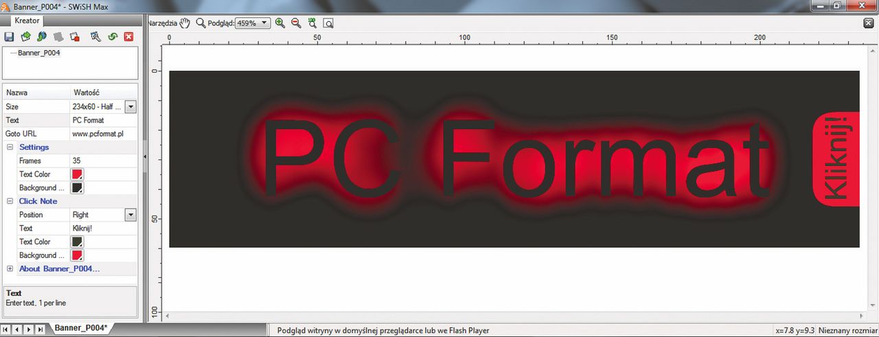 Animacje flash bez Flasha