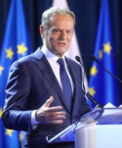 Donald Tusk odbiera nagrodę Człowieka Roku "Gazety Wyborczej"