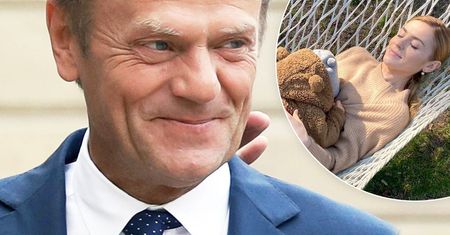 Donald Tusk szaleje z wnuczką na placu zabaw. Tak były premier postanowił spędzić urodziny
