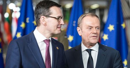 Rozmowa Morawieckiego z Tuskiem. "Dotyczyła obsady unijnych stanowisk"