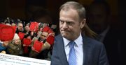 Kompromitacja KOD podczas powitania Donalda Tuska. Internauci nie mogą przestać się śmiać